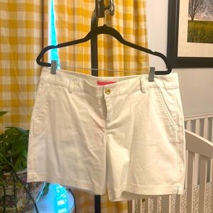 Lilly Pulitzer White Shorts New With Tags Size 14